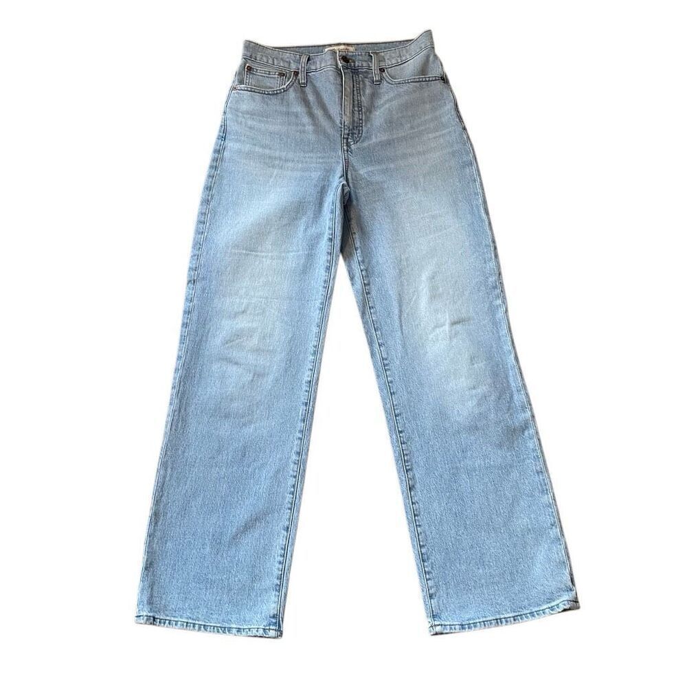 MADEWELL | slim wide leg full length jeans 28 - Picture 5 of 13